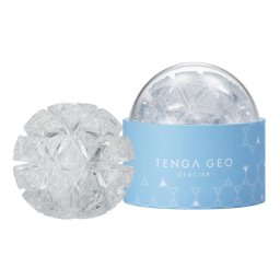 Tenga Geo Glacier maszturbátor (átlátszó)