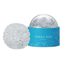 Tenga Geo Coral maszturbátor (átlátszó)