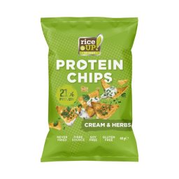 Rice Up fehérje chips hagymás-fűszeres ízesítéssel 60g