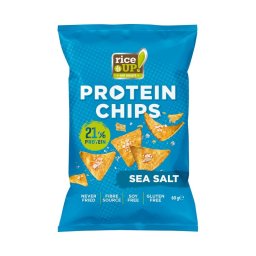 Rice Up fehérje chips tengeri sós ízesítéssel 60g