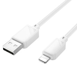 HOCO kábel USB-A - Lightning 2,4A X113 1 m fehér