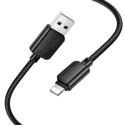 HOCO kábel USB-A - Lightning 2,4A X113 1 m fekete