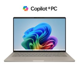 Asus Zenbook laptop 14FHD Snapdragon X Elite X1E78 32GB 1TB Win11 bézs PN: UX3407RA-QD020W