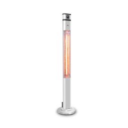 Blumfeldt Heat Guru Plus, infravörös hősugárzó, 2000 W, 3 fűtési fokozat, távirányító, ezüst (HHG6-HeatGuruPlus-S)