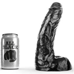 ALL BLACK - rzki dild 25,5 cm hosszan