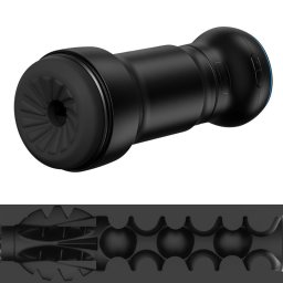 Kiiroo - Feel Pocket Stroker maszturbátor + PowerBlow szívókészülék (fekete)