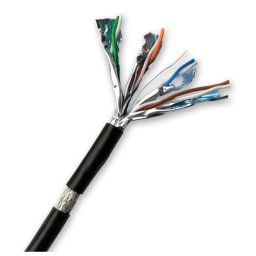DATACOM S/FTP kábel CAT7 PE,Fca 100m, köpeny fekete OUTDOOR