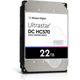 WD Ultrastar® HDD 22TB (WUH722222ALE6L4) DC HC570 3,5 hüvelyk 26,1MM 512MB 7200RPM SATA ULTRA 512E SE NP3
