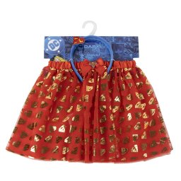 Superman Red gyerek szoknya és hajpánt szett 3 - 8 év / 98 - 128 cm