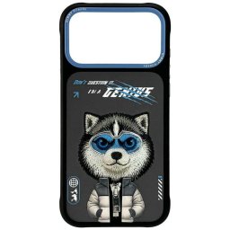 Nimmy Cool&Cute 2.0 Wolf tok iPhone 17 Pro Max készülékhez fekete