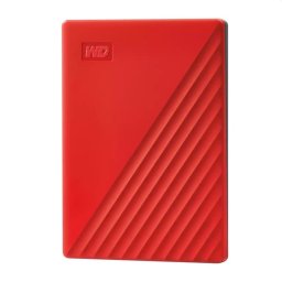 Western Digital My Passport WDBPKJ0040BRD 2,5" 4TB USB3.0 piros külső winchester