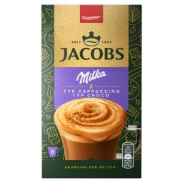 Kávé instant, 8 x 15,8g, Jacobs Cappuccino Milka