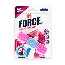 WC illatosító kosaras 45 g Tri Force virág