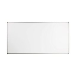 Fehértábla mágneses alukeretes 120x240cm, 1 db/doboz, Deli