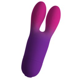 ROCKS-OFF Glo-Girl Bunny - rugalmas vibrtor ppos csccsal