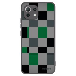 Fekete szilikon tok az alábbi mobiltelefonokra Xiaomi 11 Lite 5G NE - Block Grid