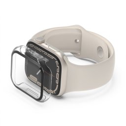 Belkin ScreenForce 2in1 Apple Watch Series 4/5/6/6/SE/7/8/9, 40/41mm, átlátszó