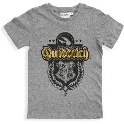 Harry Potter Quidditch Grey gyerek rövid póló, felső 12 év / 152 cm