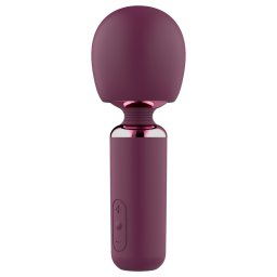 Glam - mini wand vibrátor (lila)