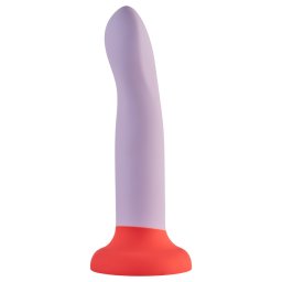 Dreamtoys Love Signal - kétszínű szilikon dildó nagy (lila)