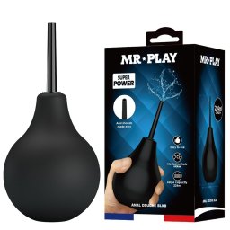 Mr Play Anál Zuhany Komfortos fejjel 224 ml fekete