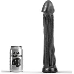 ALL BLACK - elegns plug dild 31 cm hossz
