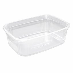 Műanyag tál, tetőzhető, 500 ml, 50 db "Svéd"