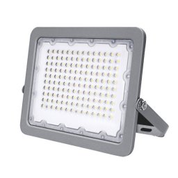 Optonica szürke LED reflektor 100W 10000lm 4500K nappali fehér IP65 90? 5742