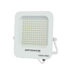 Optonica fehér LED reflektor 100W 9000lm 6000K hideg fehér IP65 90° 5713