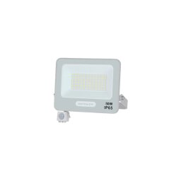 Optonica mozgásérzékelős LED reflektor 50W 4500lm 6000K fehér 15846