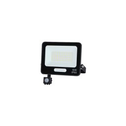 Optonica mozgásérzékelős LED reflektor 50W 4500lm 6000K hideg fehér IP65 15857