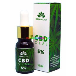 CBD Olaj, Kender olaj 10 ml, 5% - Herbadoctor