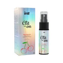intt Clit Me On - folyékony vibrátor csiklóspray - piros gyümölcs (12ml)