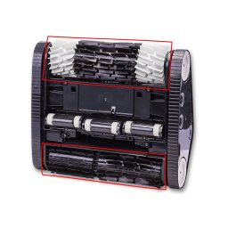 Mountfield Azuro Warrior medence tisztító robotporszívóhoz teljes kefe készlet