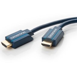 ClickTronic HQ OFC HDMI High Speed kábel Ethernet-csatlakozóval, aranyozott, 4K@60Hz, 7,5 m