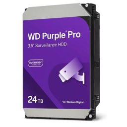 WD PURPLE PRO WD241PURP 24TB, SATA III 3,5", 512MB 7200RPM, 287MB/s, CMR