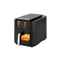 Forrólevegos fritoz 8 liter, AI automata programok, érintokijelzo, 1700 W, Slim