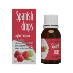 Cobeco Spanish Drops - vágyfokozó cseppek - málna (15 ml)