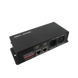 Optonica RGB DMX512 vezérlő DC12V-DC24V 12V 12A 6308