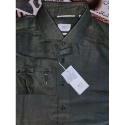 Eterna 1863 modern fit sötétzöld ing, 42