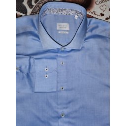 Eterna Meisterhaft 1863 comfort fit kék ing, 46