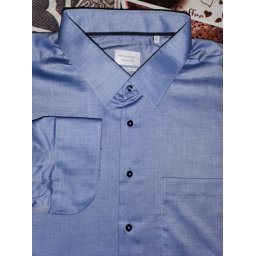 Eterna Meisterhaft 1863 comfort fit kék szőttes ing, 49