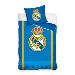 Real Madrid Blue Passion ágyneműhuzat 140×200cm, 70×90 cm