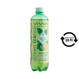 Viwa Vitamintea Organikus zöld tea üdítőital VIGYÉL VISSZA flakonban 600ml