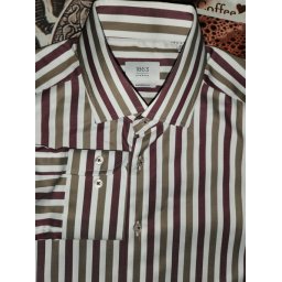 Eterna 1863 modern fit színes csíkos ing, 40