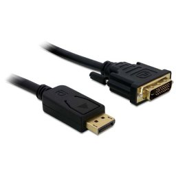 Delock DisplayPort (férfi) - DVI 24 1 (férfi) kábel, 1m