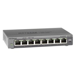 NETGEAR 8PT GIGABIT PLUSZ SWITCH, GS108E