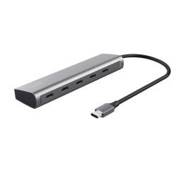TRUST Halyx Alumínium 5 portos USB 3.2 Gen1 hub
