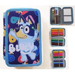 Bluey Töltött tolltartó 3 emeletes
