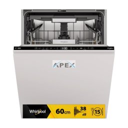 Whirlpool W7I HT58 T teljesen integrált mosogatógép - 60 cm széles